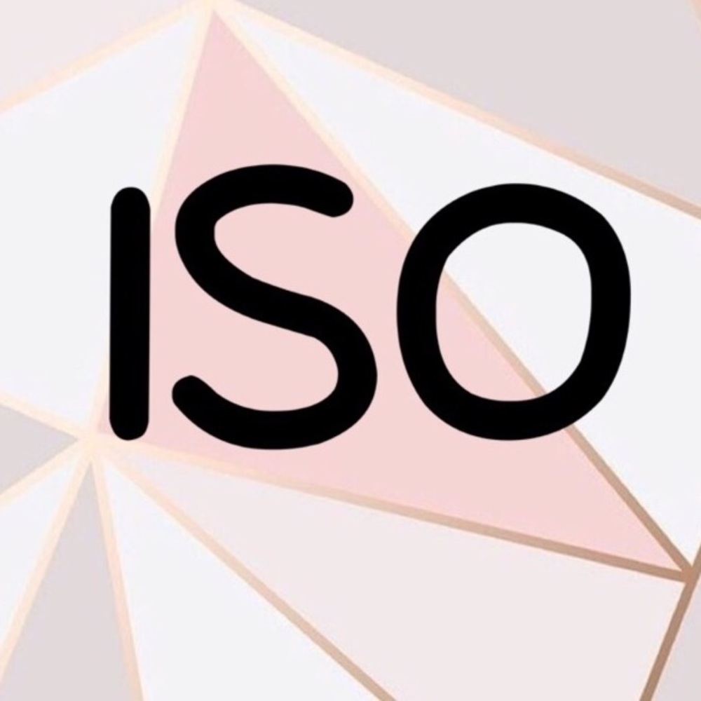 🌸🌸🌸ISO 🌸🌸🌸